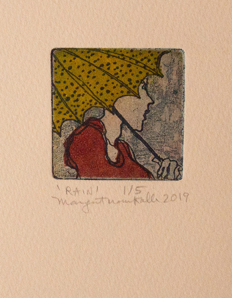 Rain, Etching, 25 x 20cm, €90