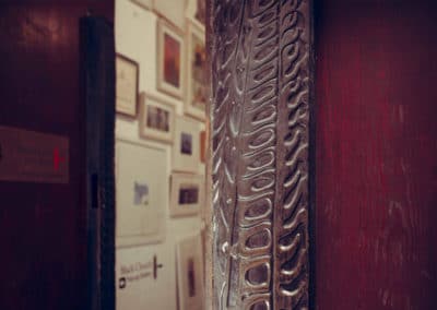Black Church Print Studio doorway