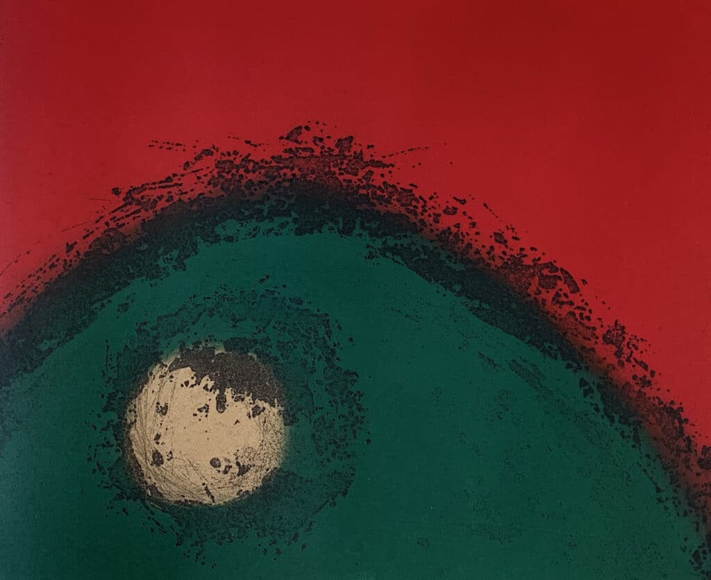 Derval Tubridy, Andesite, Etching, 32 x 39cm, €475