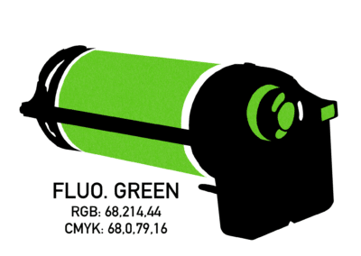 Fluo. Green Drum