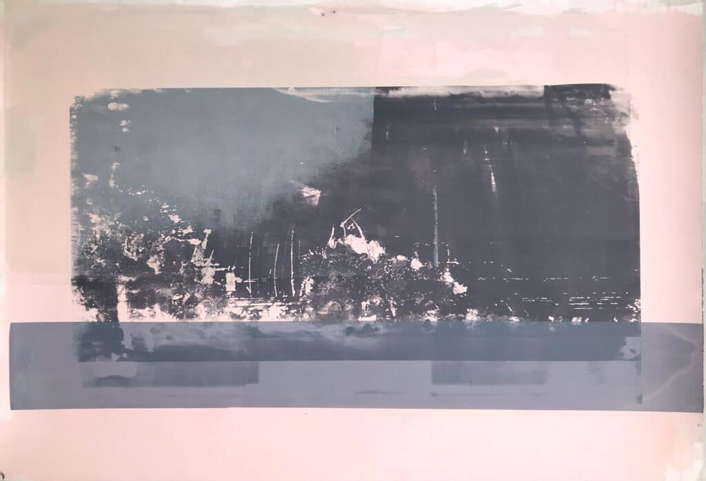 Aoife Dwyer, Pink Trace I, Screenprint, 76 x 112cm, €800