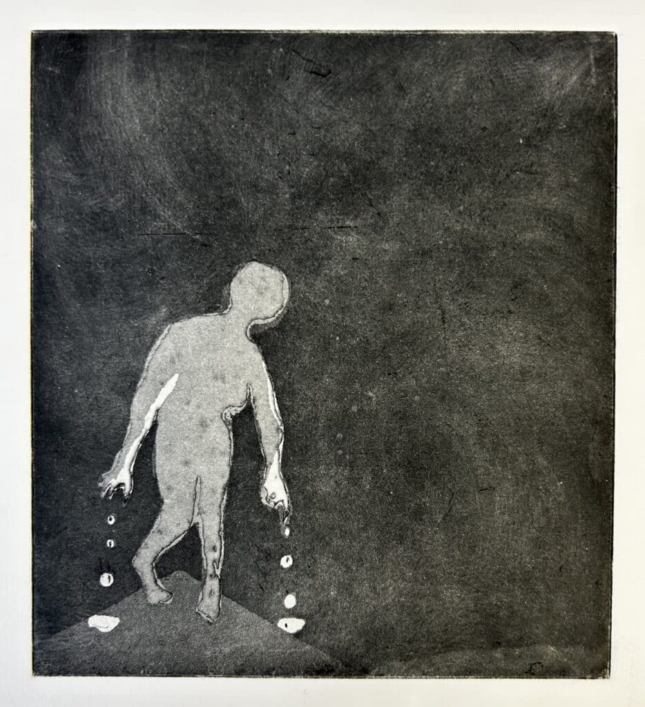 Hanna Isseyegh, melt, Etching, 16.5 x 15cm, €280