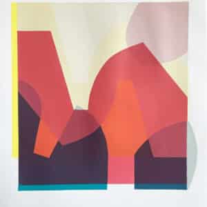 Mary O'Connor, Middle Earth VI, 7 colour screenprint, 100 x 70cm, €700
