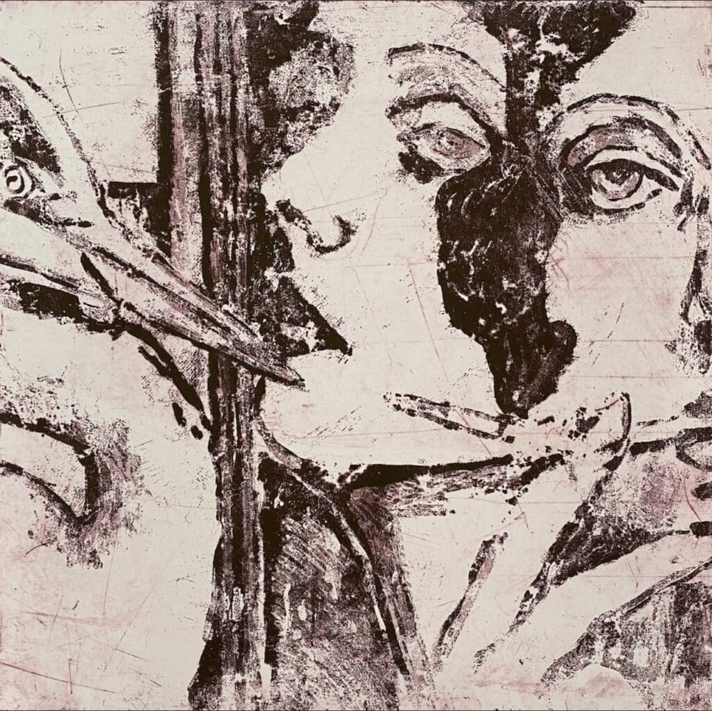 Dorota Konchevska, My foolish heart, Sugar lift, 45 x 47cm, €800