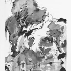 Neil Dunne, Continual Imagery, Screenprinted monotype on paper, 50 x 35cm