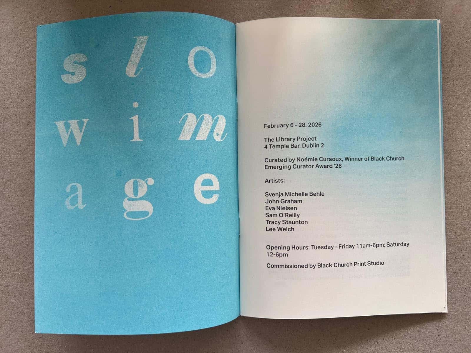 Risograph publication to accompany exhibition