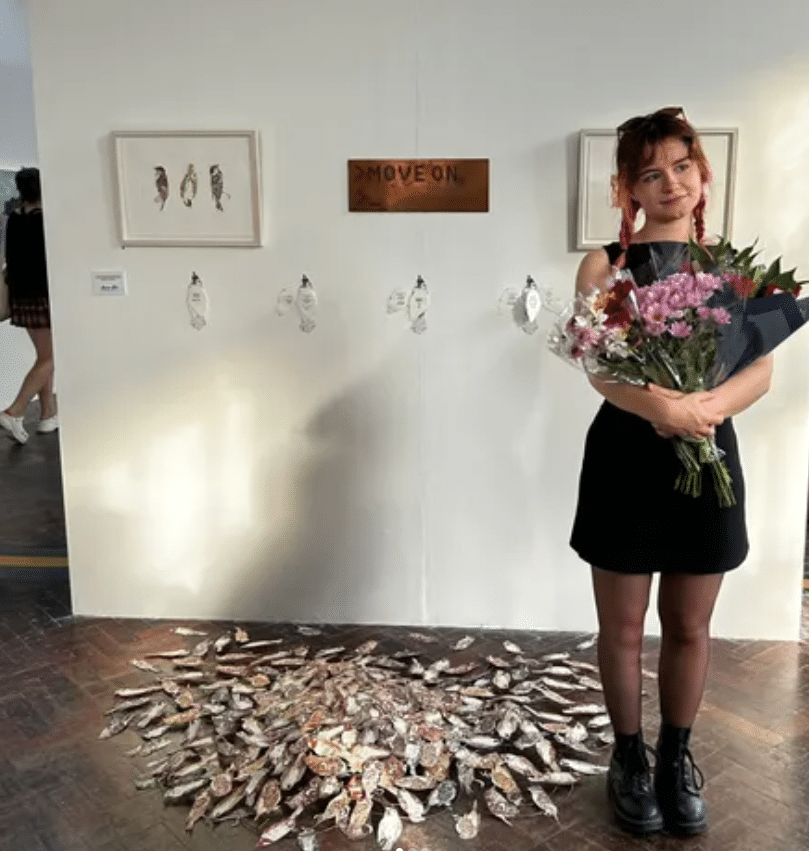 Niamh O'Reilly NCAD. Winner of BCPS Graduate Award