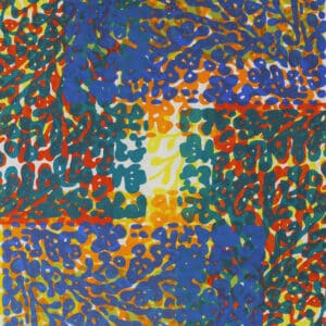 Elizabeth Kinsella - What lies Beneath 6 (orange & blue)